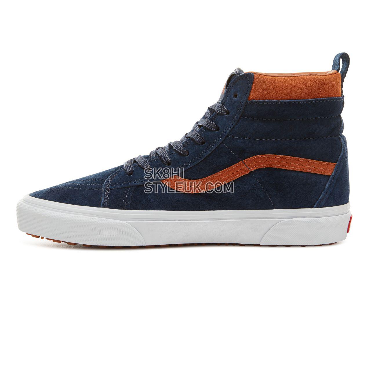 Vans Suede Sk8-Hi MTE Classic Mens Womens - (Mte) Suede/Dress Blues VA33TXUCB Shoes