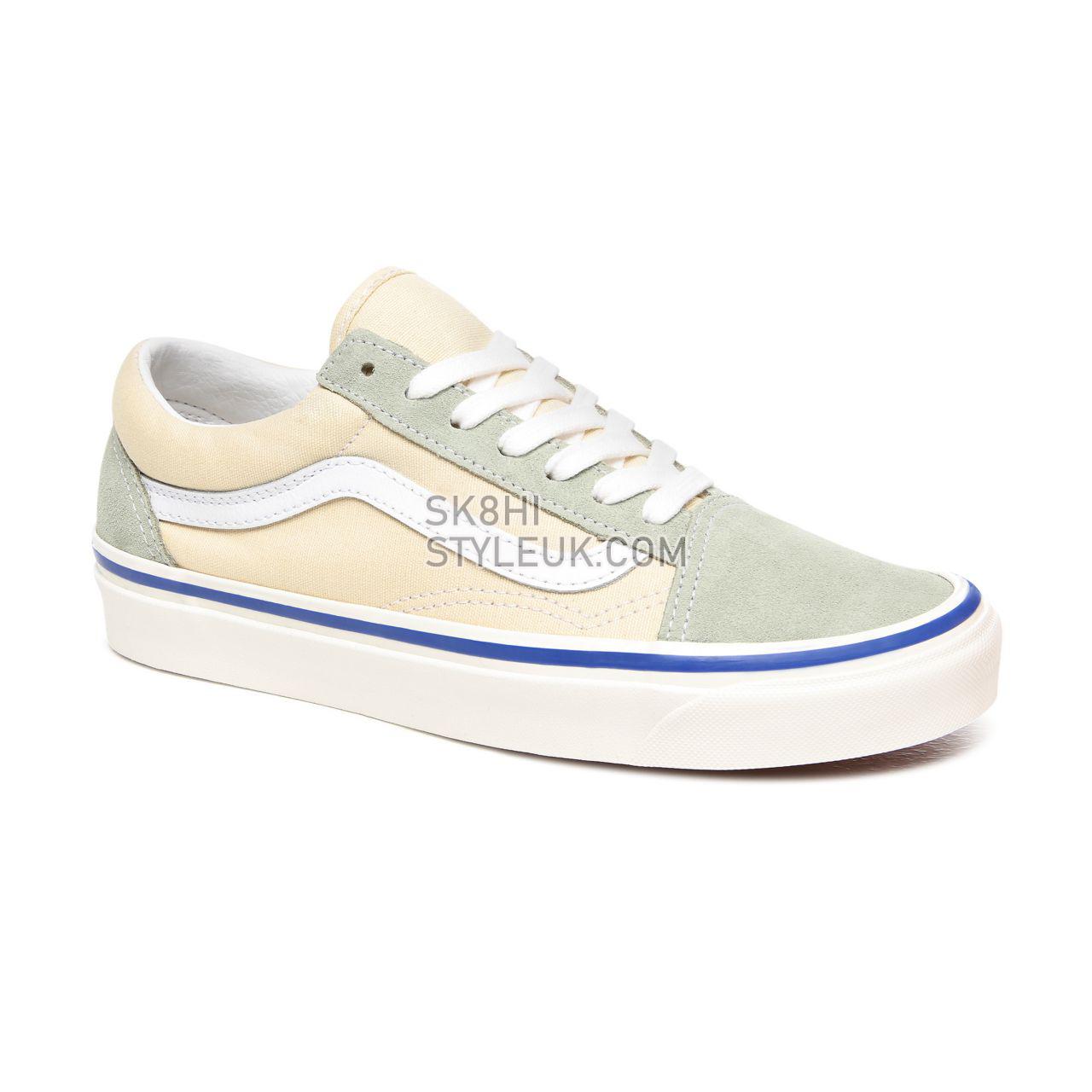 Vans Anaheim Factory Old Skool 36 DX Grey Classic Womens - (Anaheim Factory) Og Cream/Og Platinum VN0A38G2XFK Shoes