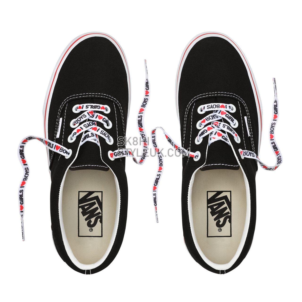 Vans I Heart Era Black Classic Womens - (I Heart) Black/True White VN0A4U39WKU Shoes