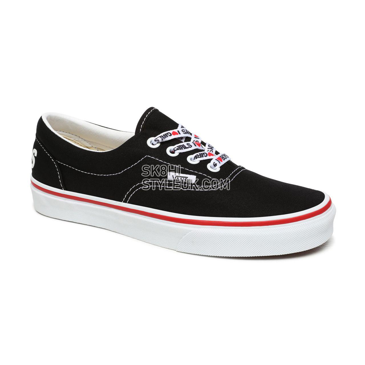 Vans I Heart Era Black Classic Womens - (I Heart) Black/True White VN0A4U39WKU Shoes