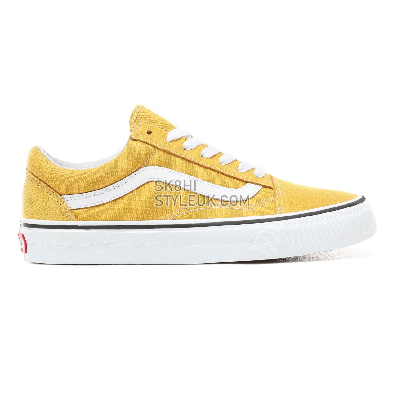 Vans Old Skool Yellow Classic Womens - Yolk Yellow VN0A38G1VRQ Shoes