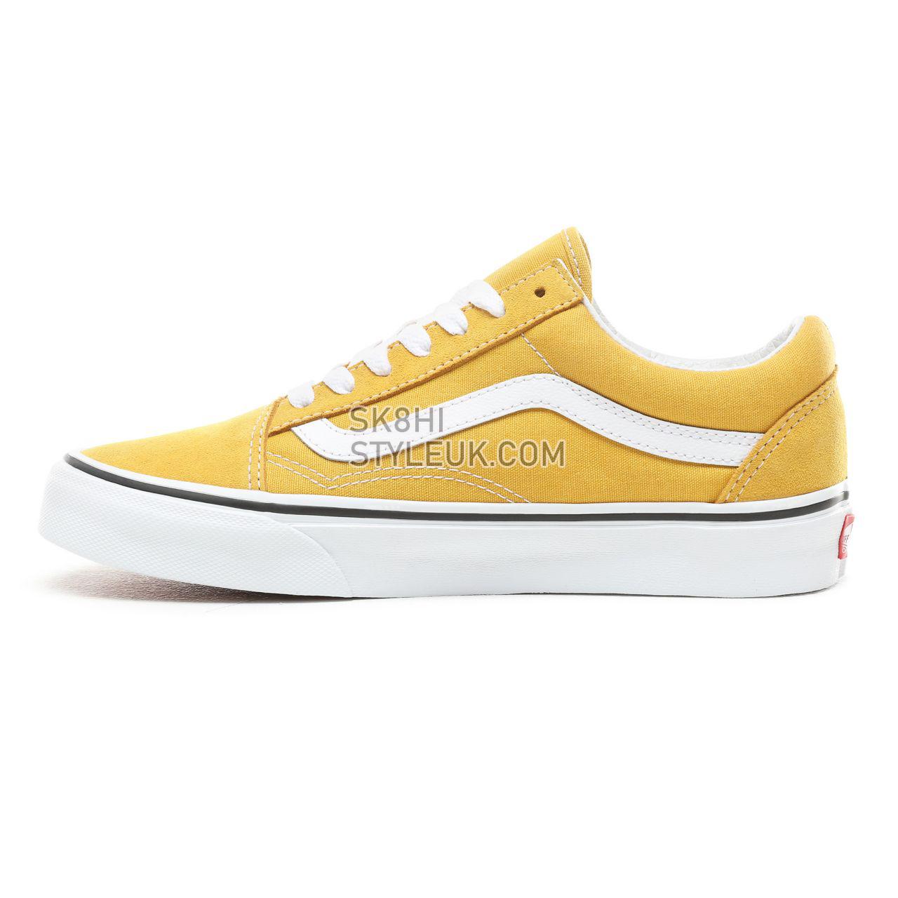 Vans Old Skool Yellow Classic Womens - Yolk Yellow VN0A38G1VRQ Shoes