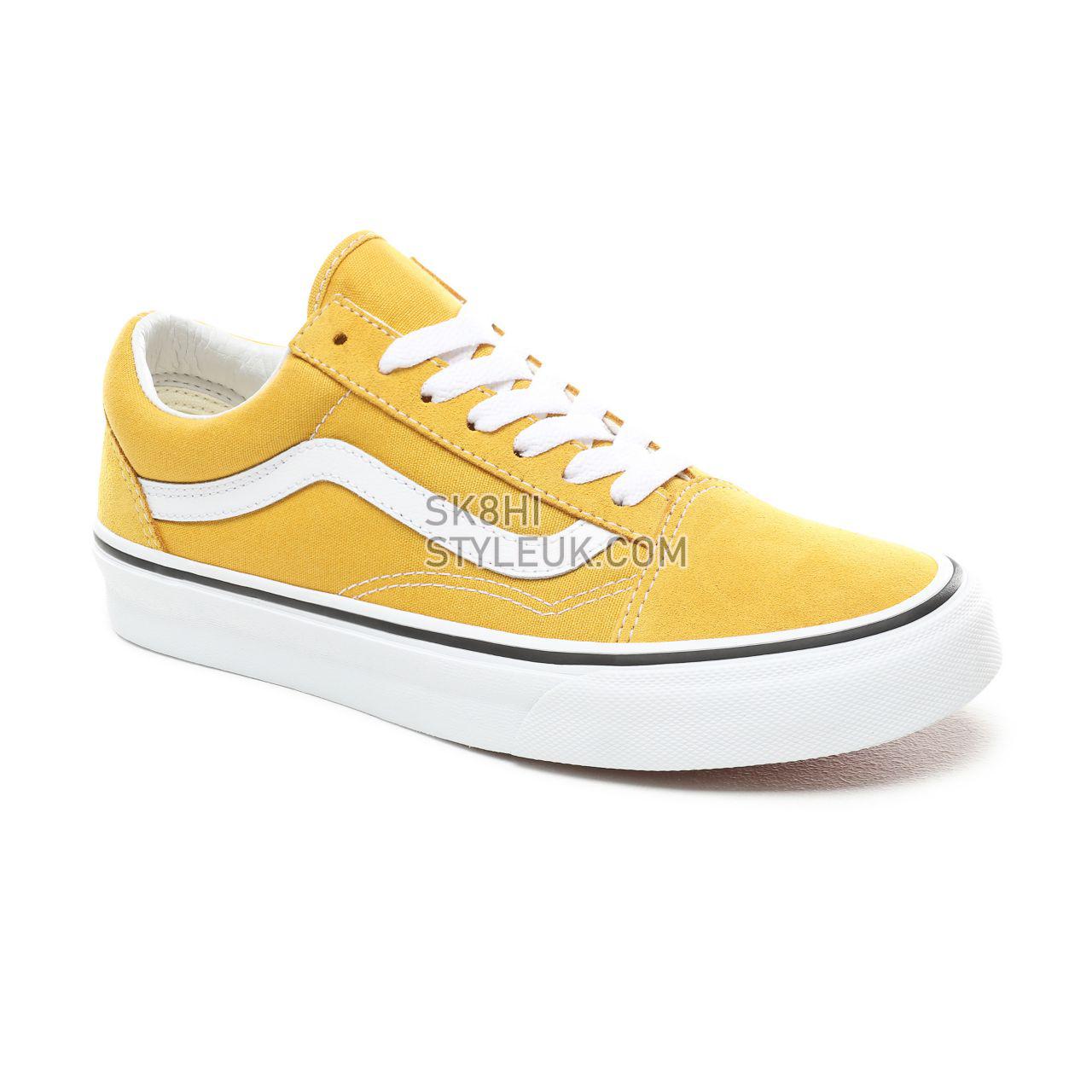 Vans Old Skool Yellow Classic Womens - Yolk Yellow VN0A38G1VRQ Shoes