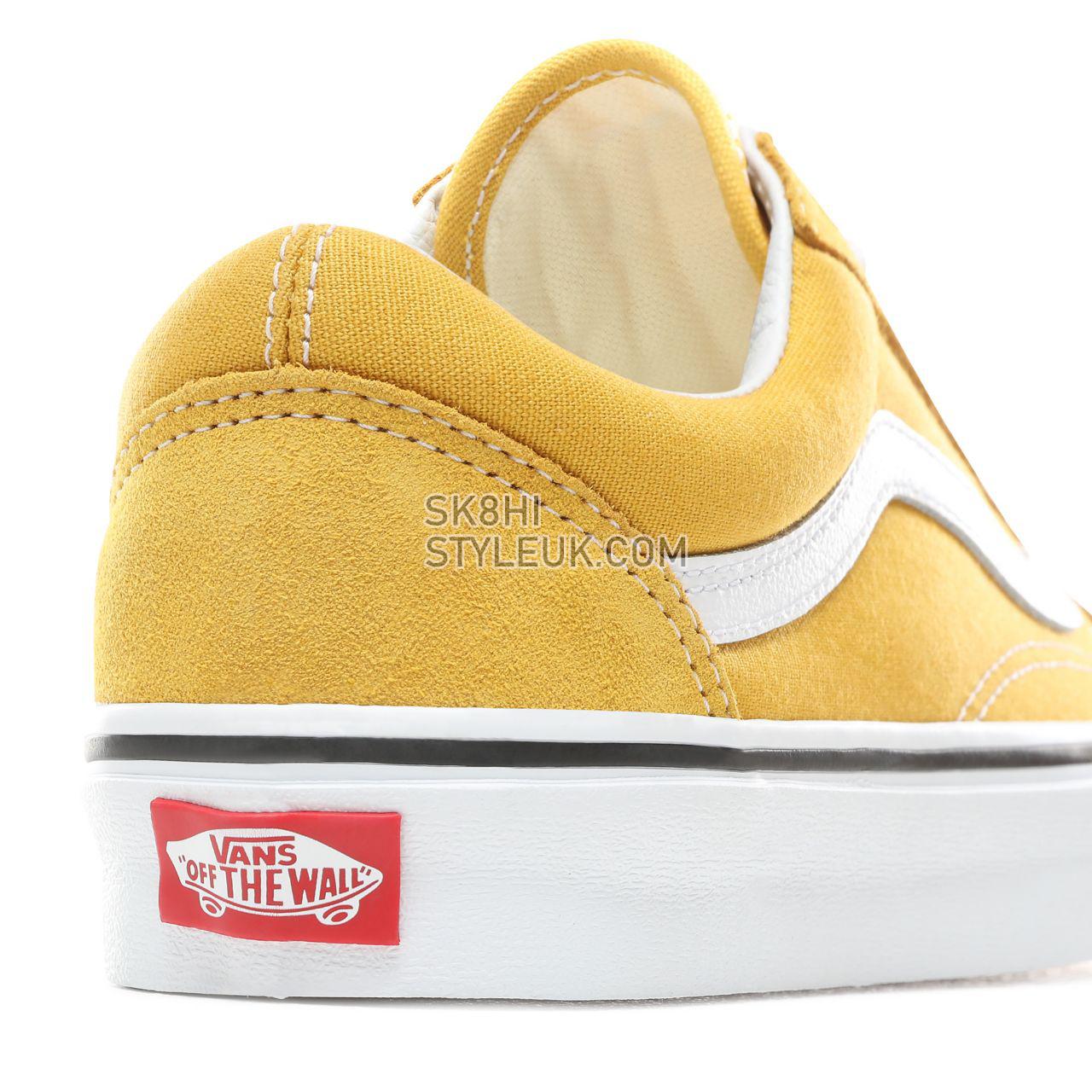 Vans Old Skool Yellow Classic Womens - Yolk Yellow VN0A38G1VRQ Shoes