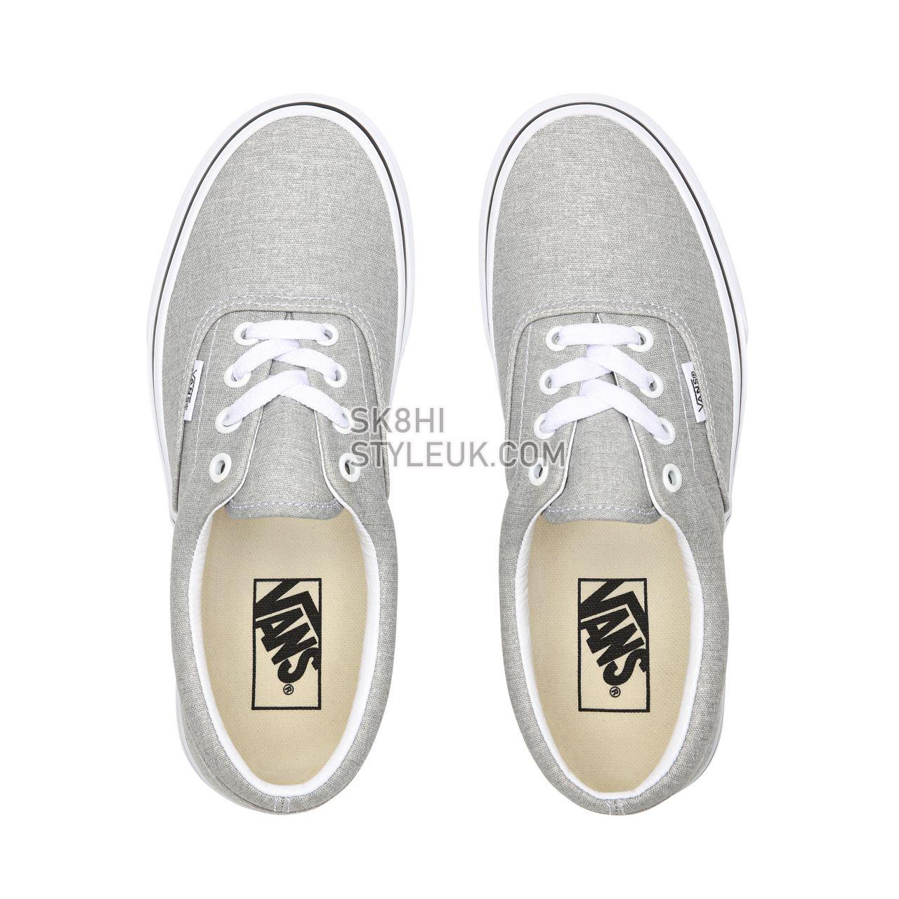 Vans Era Grey Classic Womens - Silver/True White VN0A4U39X1K Shoes