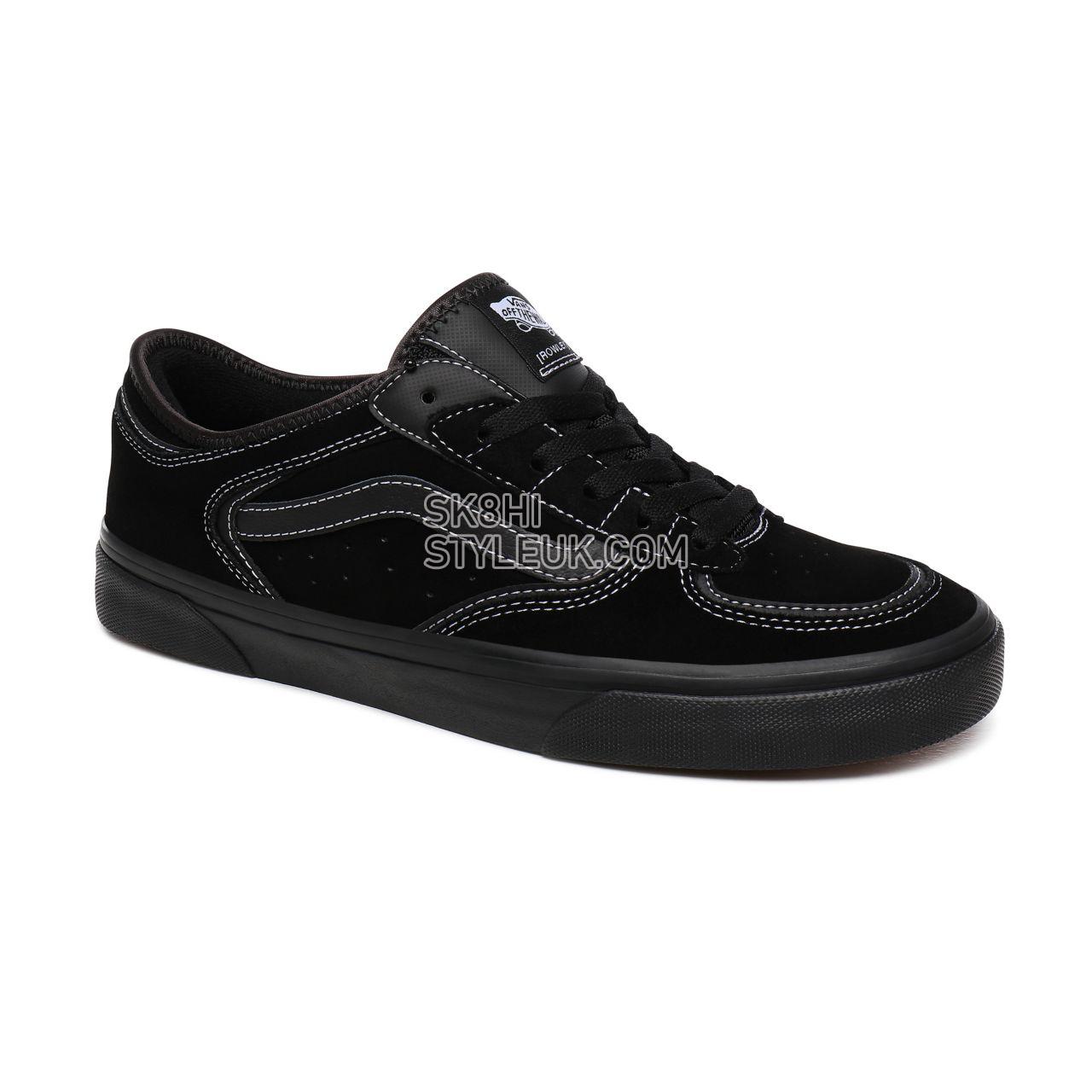 Vans Rowley Classic Black Classic Womens - Black/Black VN0A4BTTBKA Shoes