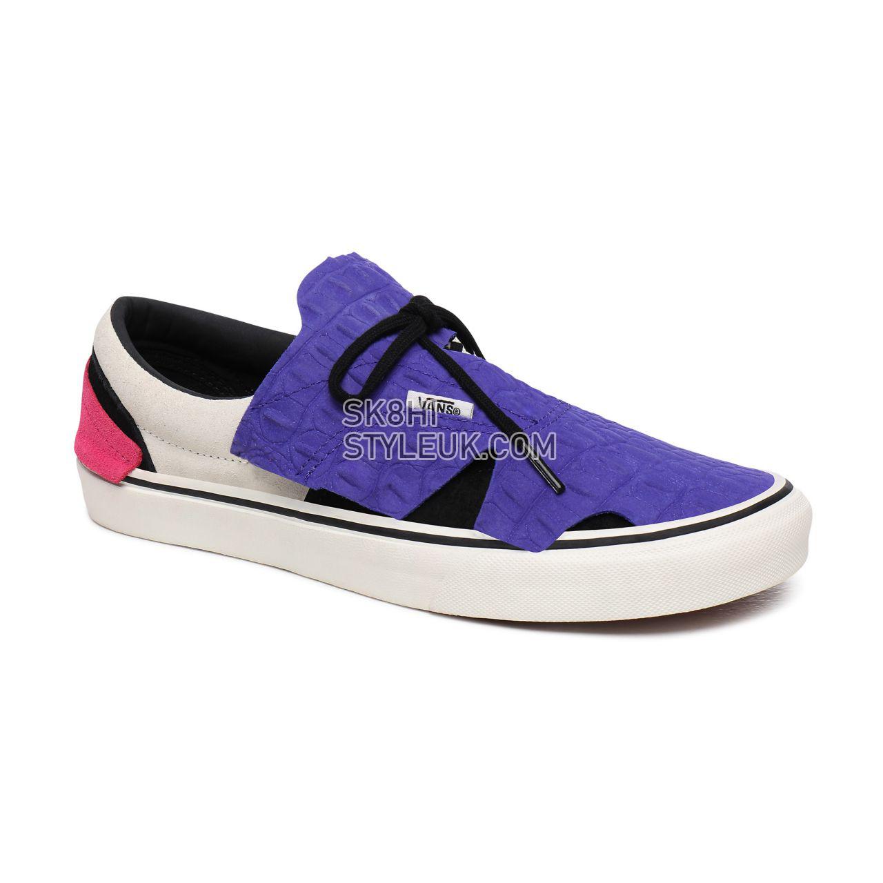 Vans Emboss Croc Era Origami Purple Classic Womens - (Emboss Croc) Multi/Snow White VN0A4TZWX90 Shoes