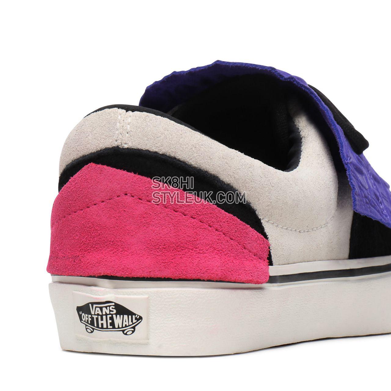 Vans Emboss Croc Era Origami Purple Classic Womens - (Emboss Croc) Multi/Snow White VN0A4TZWX90 Shoes