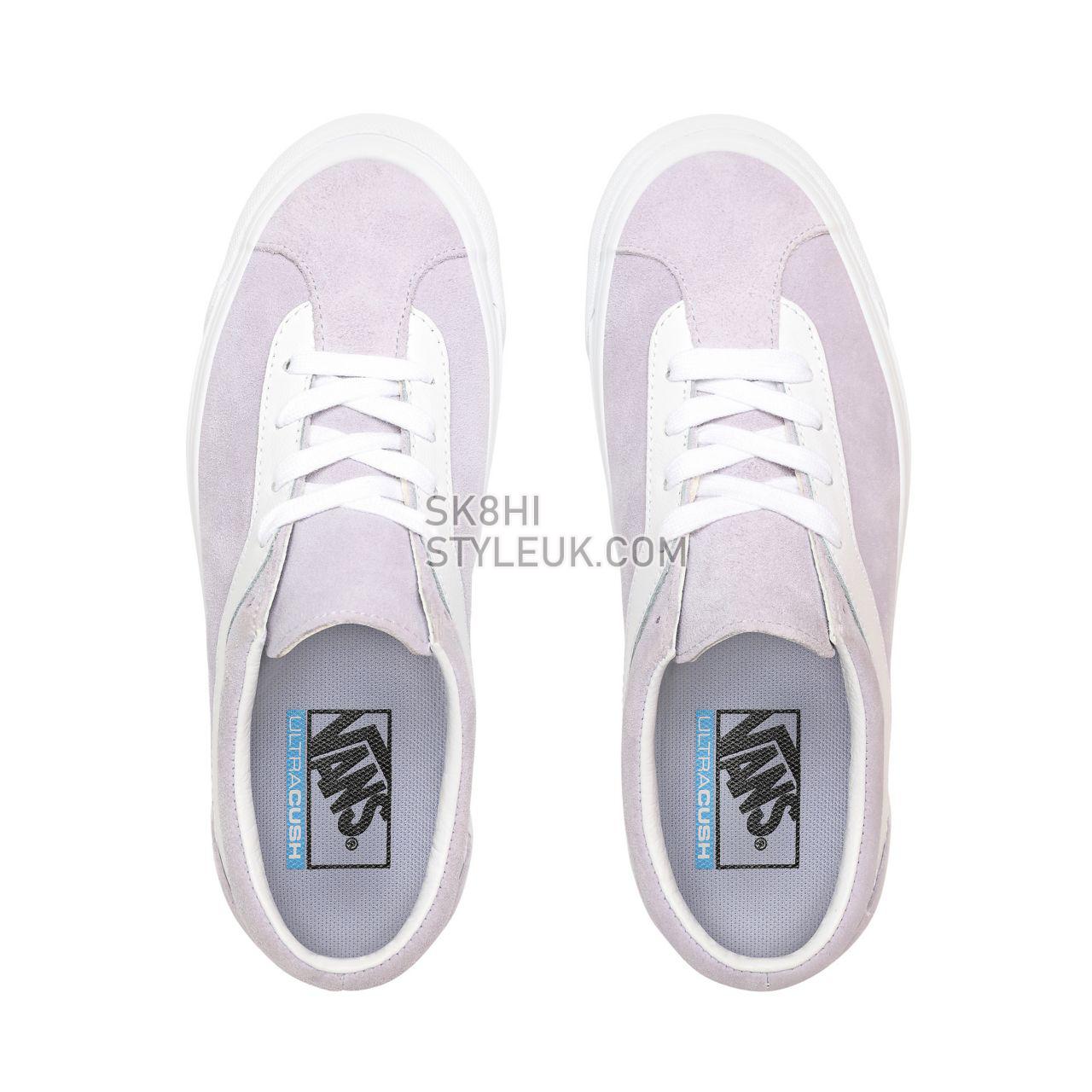 Vans Suede Bold NI Purple Classic Womens - (Suede) Lavender Blue/True White VN0A3WLPWP7 Shoes