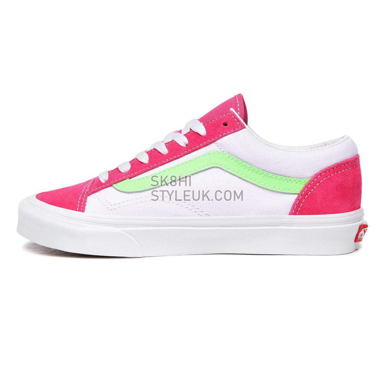 Vans Retro Sport Style 36 Pink Classic Womens - (Retro Sport) Fuchsia Purple/True White VN0A3DZ3XGG Shoes