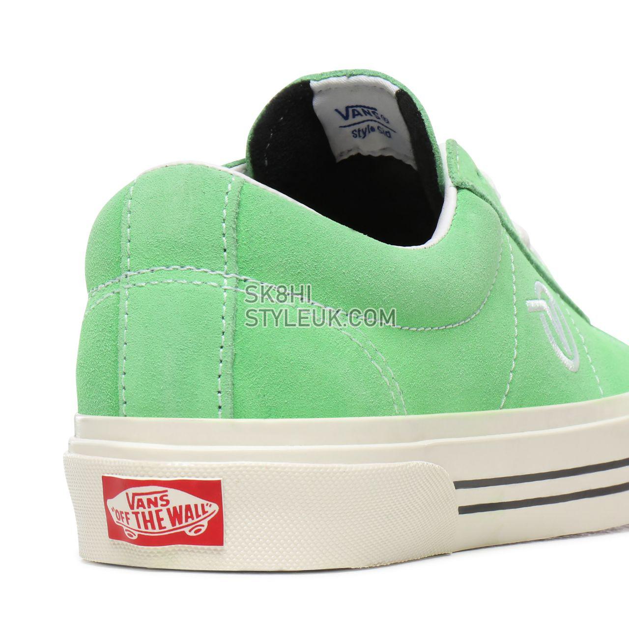 Vans Anaheim Factory Sid DX Green Classic Womens - (Anaheim Factory) Og Neon Green/Suede VN0A4BTXXID Shoes