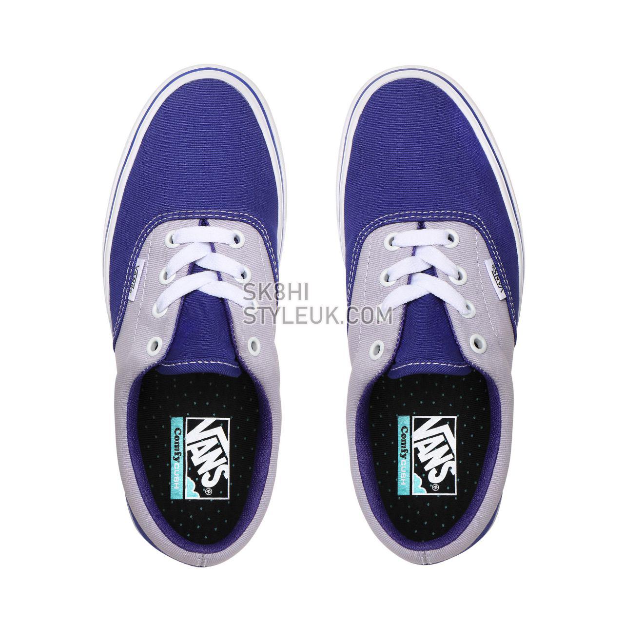 Vans Textile ComfyCush Era Blue Classic Womens - (Textile) Royal Blue/Lavender Blue VN0A3WM9WWQ Shoes