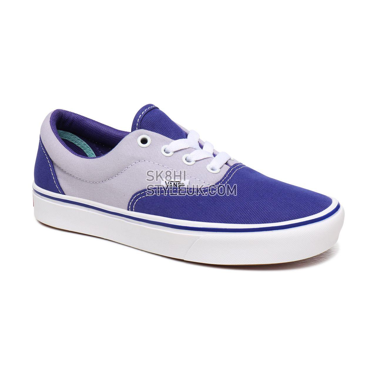 Vans Textile ComfyCush Era Blue Classic Womens - (Textile) Royal Blue/Lavender Blue VN0A3WM9WWQ Shoes