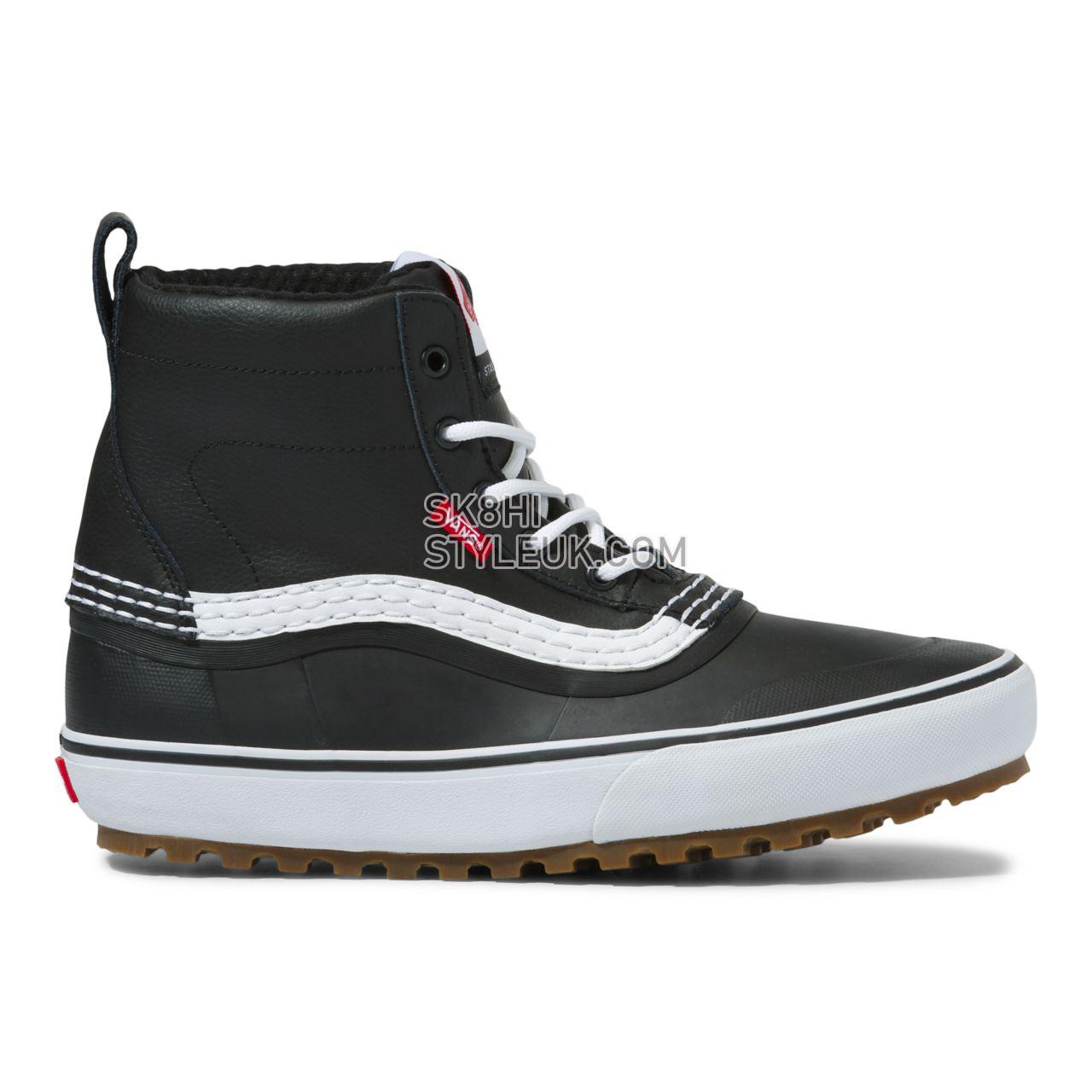 Vans Standard Mid Snow MTE Black Classic Mens Womens - Black/White VN0A5JHZY28 Shoes