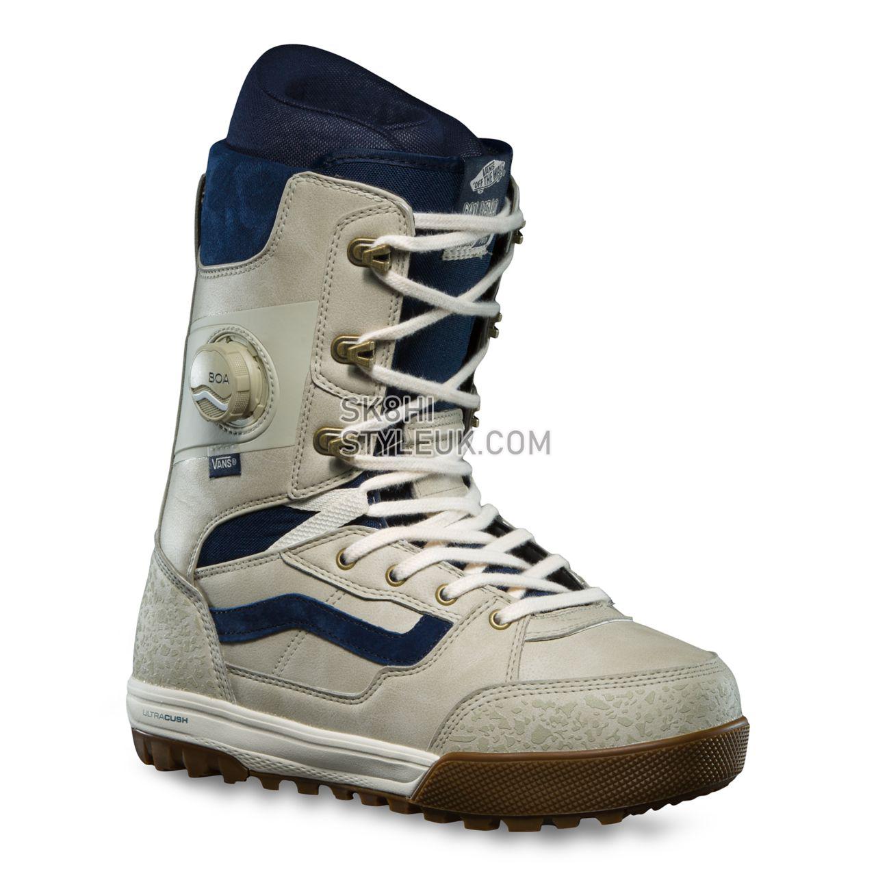 Vans Dan Leidahl Invado Pro Snowboard Boots Mens Womens - (Dan Leidahl) khaki/navy VN0A54FN244 Shoes