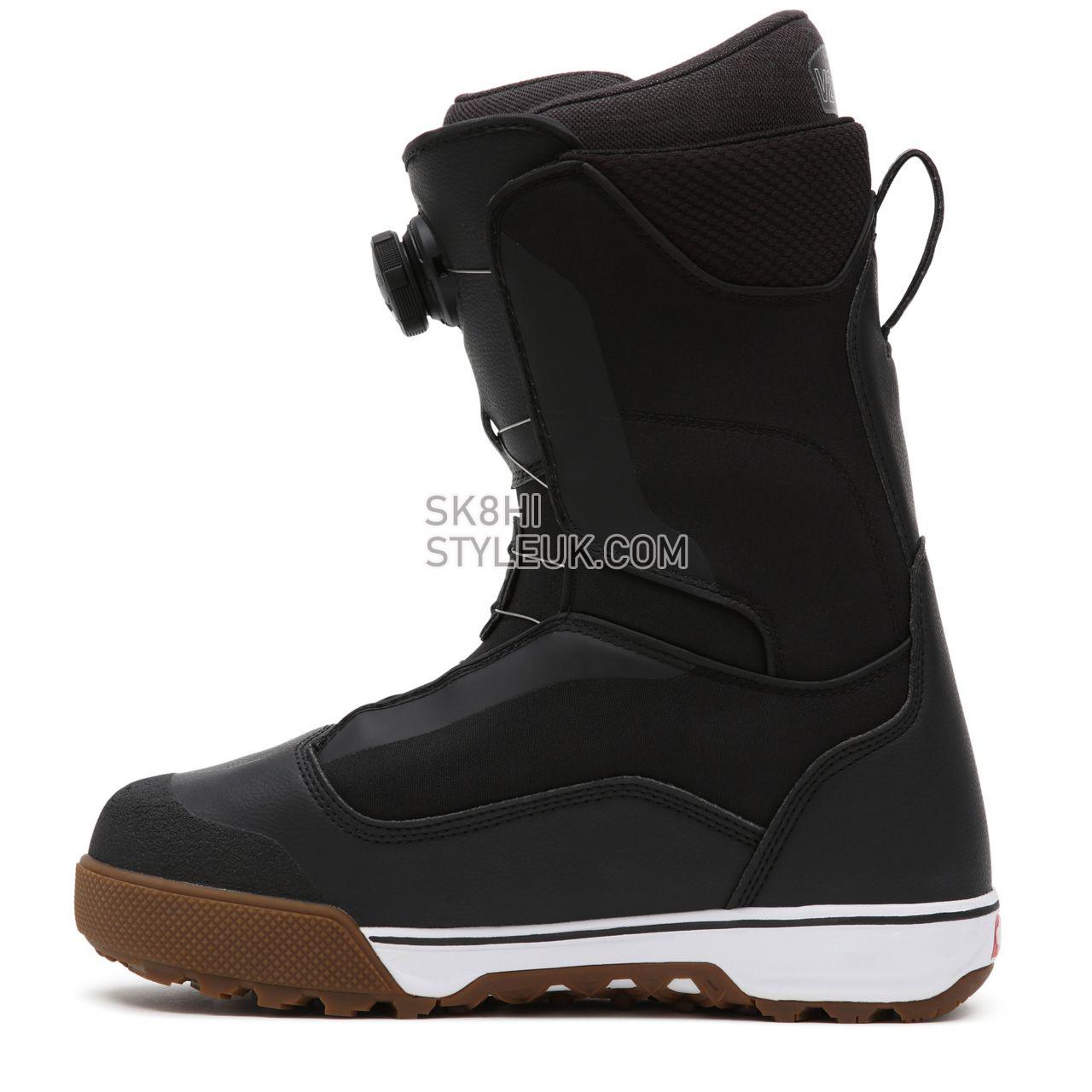 Vans Men Aura Pro Snowboard Boots Mens Womens - Black/White VN0A54G1Y28 Shoes