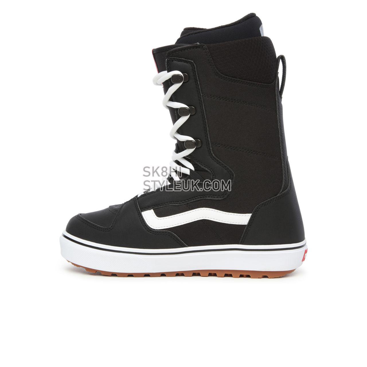 Vans Men Invado OG Snowboard Boots Mens Womens - Black/White VN0A54FMY28 Shoes