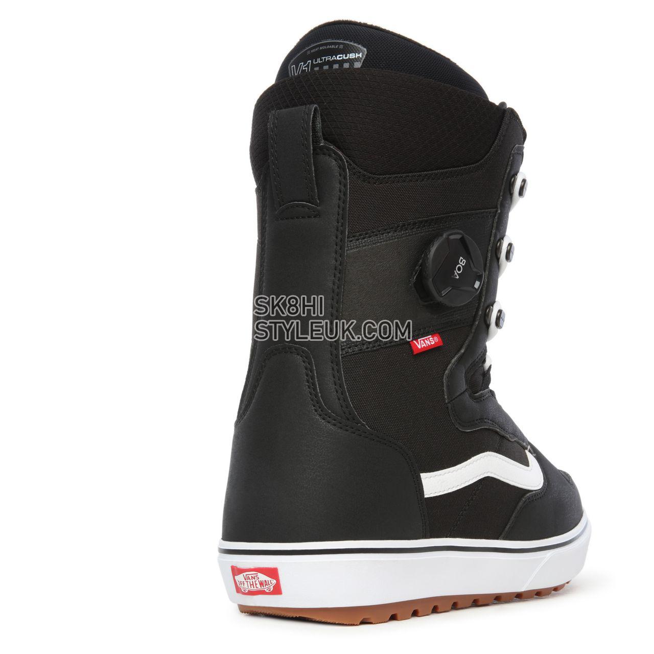 Vans Men Invado OG Snowboard Boots Mens Womens - Black/White VN0A54FMY28 Shoes