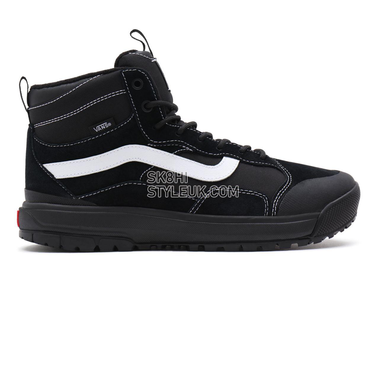 Vans Ultrarange Exo Hi MTE-1 Black Classic Mens Womens - Black/Black VN0A5KS5BKA Shoes