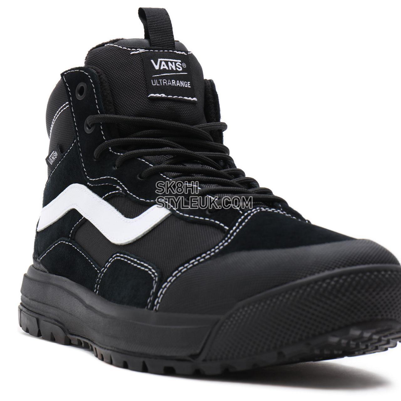 Vans Ultrarange Exo Hi MTE-1 Black Classic Mens Womens - Black/Black VN0A5KS5BKA Shoes