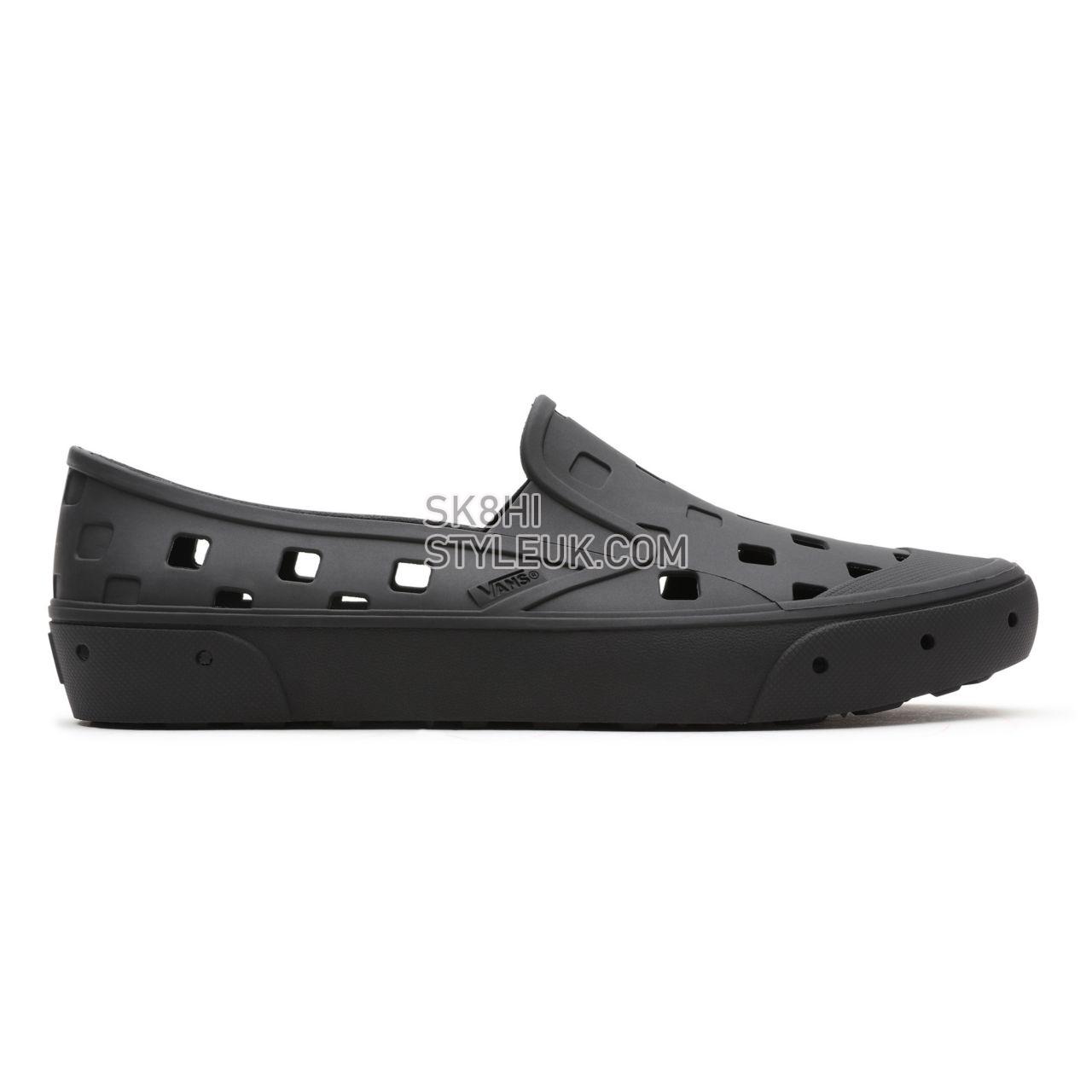 Vans Slip-On TRK Black Classic Mens Womens - Black VN0A5HF8BLK Shoes