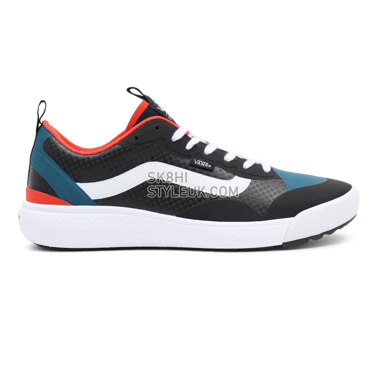 Vans Carbon UltraRange Exo Black Classic Mens Womens - (Carbon) black/electric orange VN0A4U1KA1Z Shoes