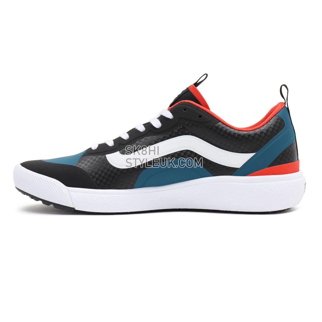 Vans Carbon UltraRange Exo Black Classic Mens Womens - (Carbon) black/electric orange VN0A4U1KA1Z Shoes