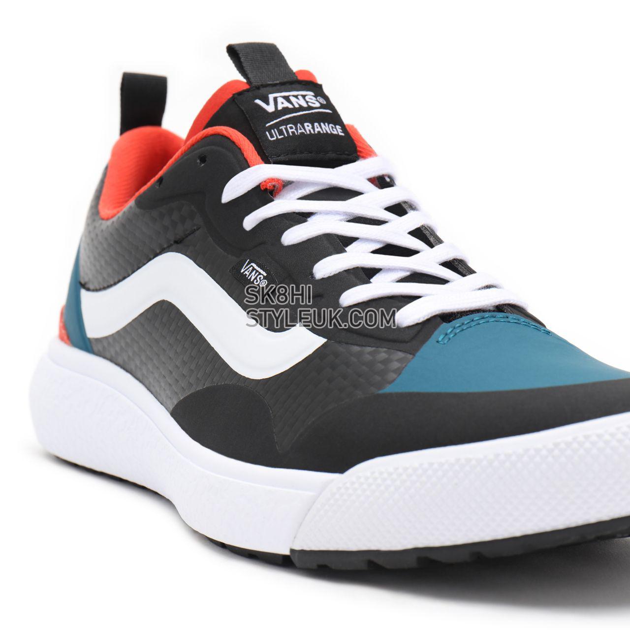 Vans Carbon UltraRange Exo Black Classic Mens Womens - (Carbon) black/electric orange VN0A4U1KA1Z Shoes