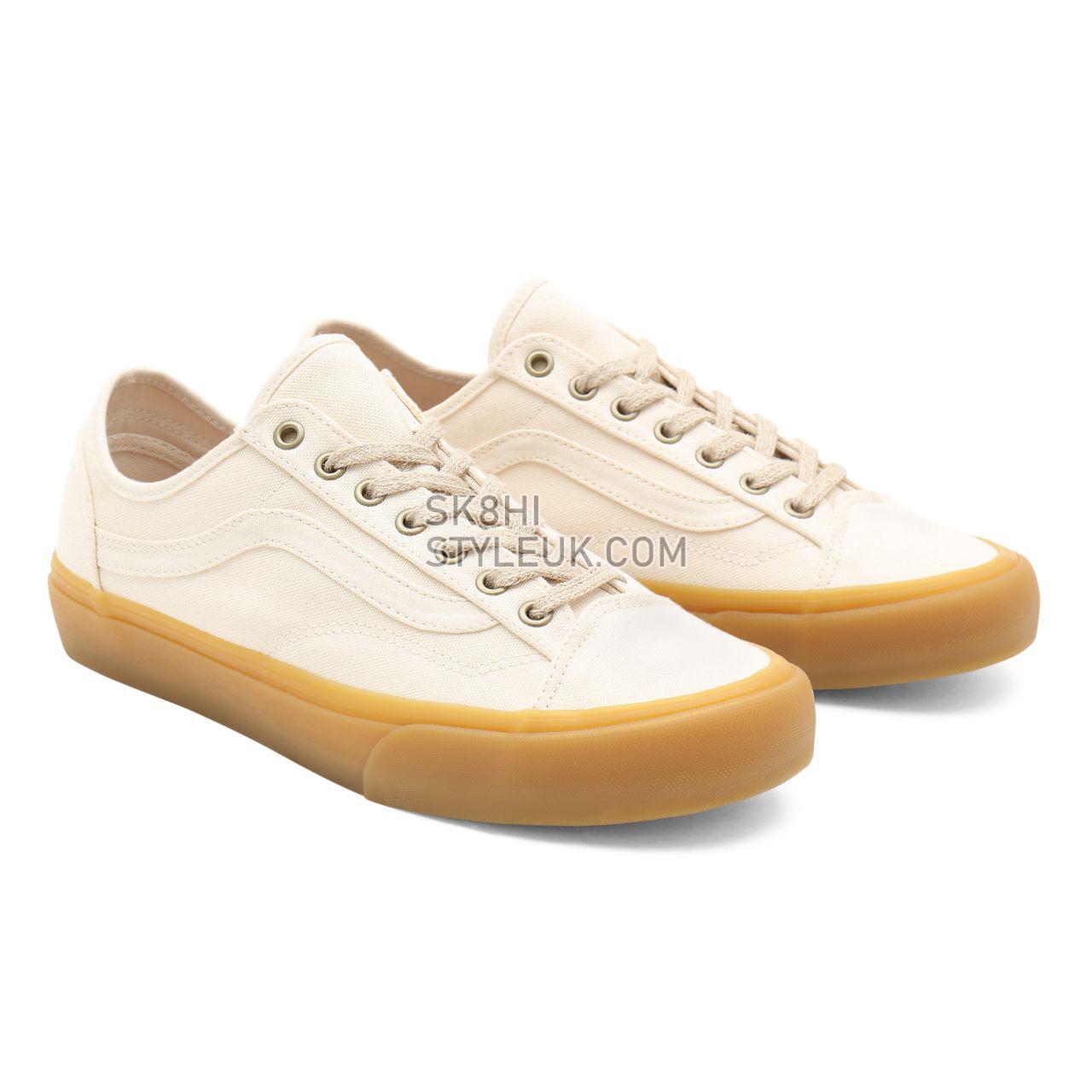 Vans Eco Theory Style 36 Decon Sf Beige Classic Mens Womens - (Eco Theory) natural/double light gum VN0A5HYR9GZ Shoes