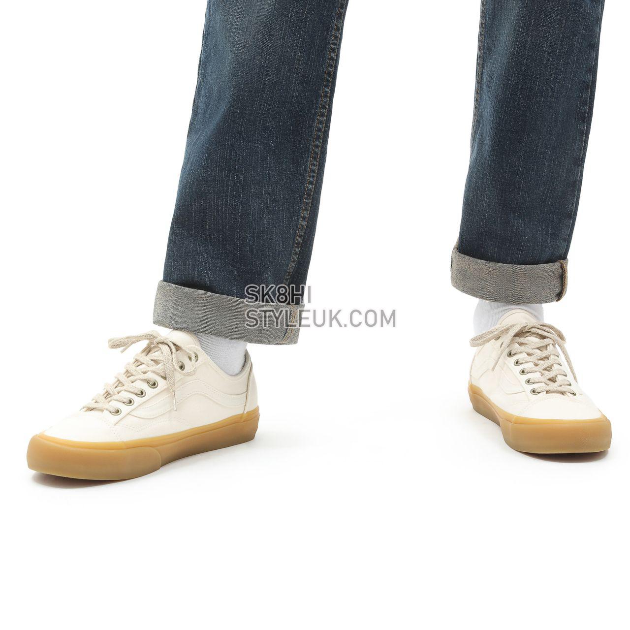 Vans Eco Theory Style 36 Decon Sf Beige Classic Mens Womens - (Eco Theory) natural/double light gum VN0A5HYR9GZ Shoes