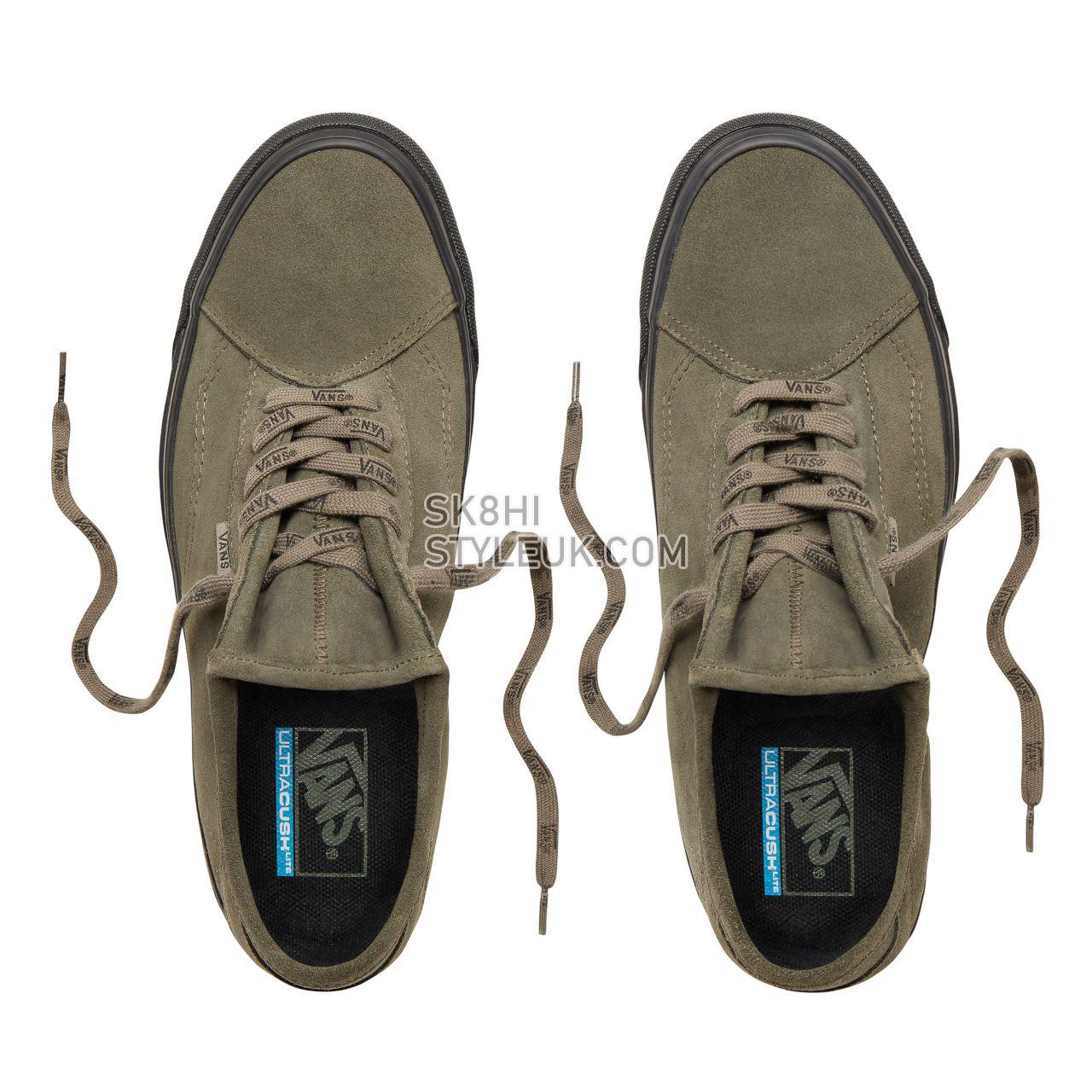 Vans Call Out Diamo Ni Classic Mens Womens - (Call Out) Dusty Olive/Black VN0A3TKDUMB Shoes