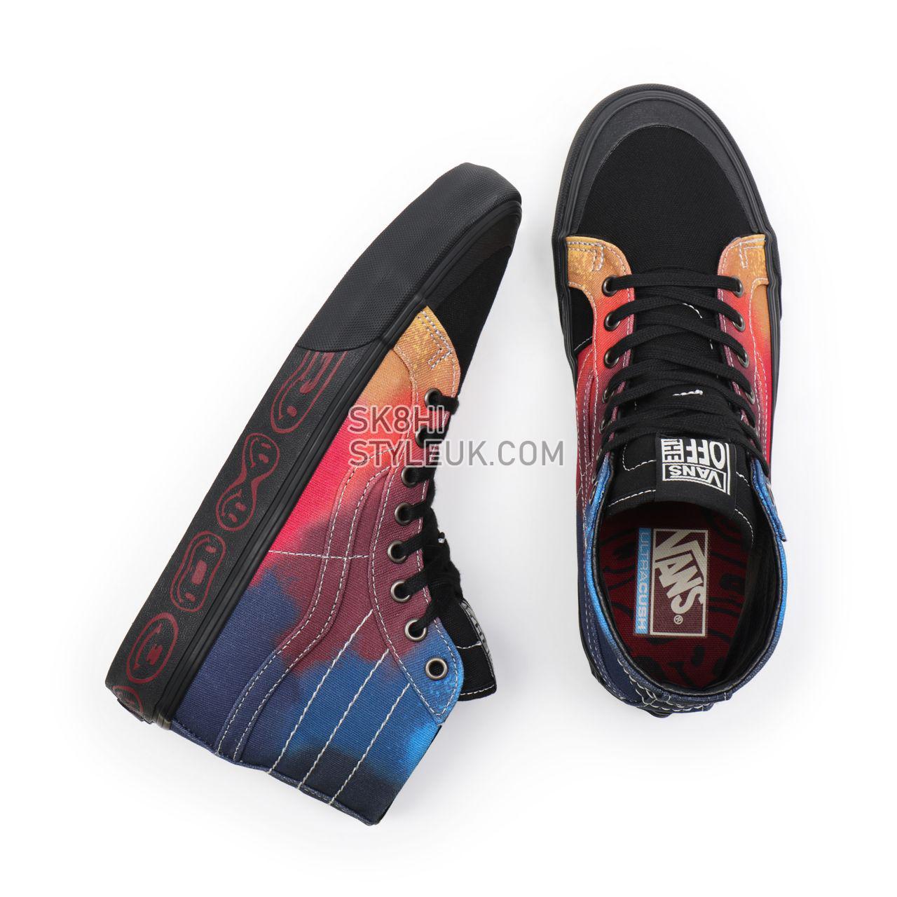 Vans Have A Trip Sk8-Hi 138 Decon Sf Red Classic Mens Womens - (Have a Trip) multi/black VN0A3MV19CD Shoes