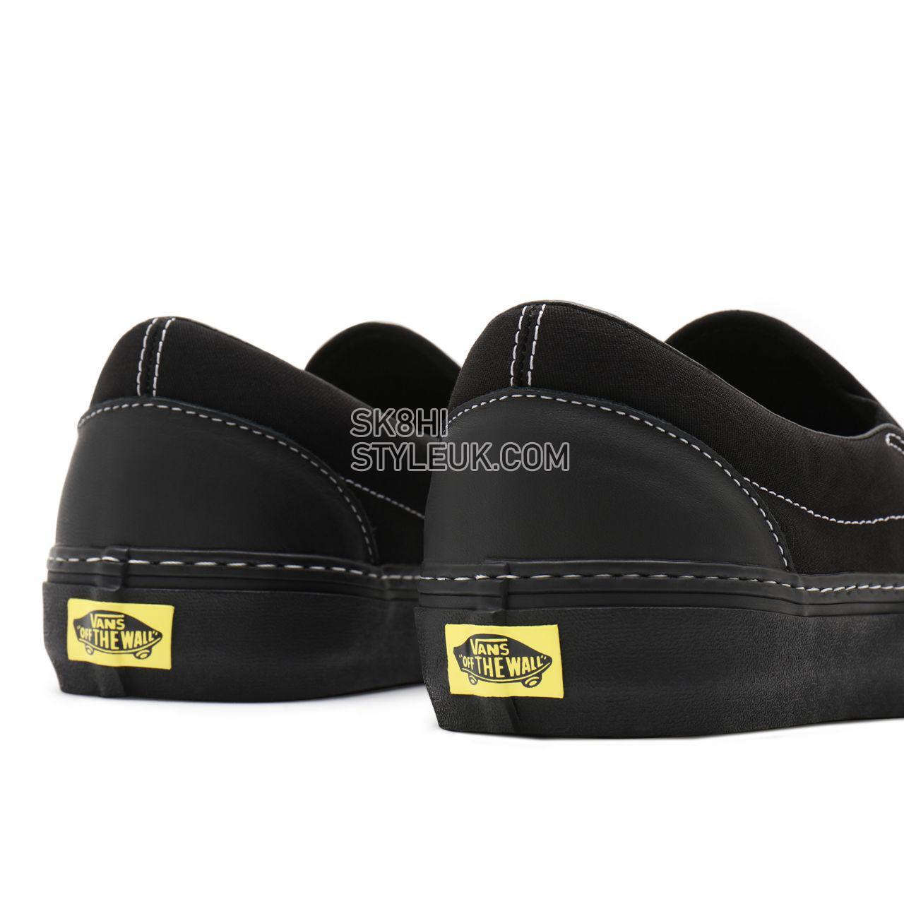 Vans X Wade Goodall Classic Slip-On Sf Black Classic Mens Womens - (Wade Goodall) Black VN0A3MUCN3H Shoes