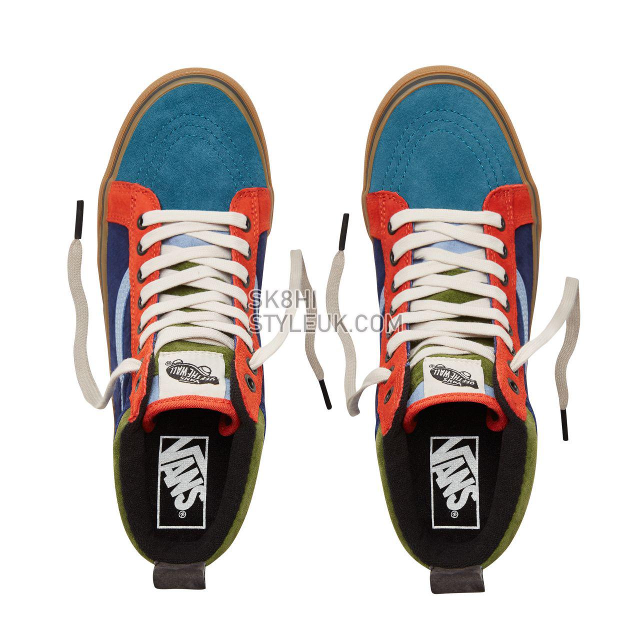 Vans Sk8-Hi MTE Classic Mens Womens - (Mte) Medieval Blue/Lavender Lustre VA33TXUC5 Shoes