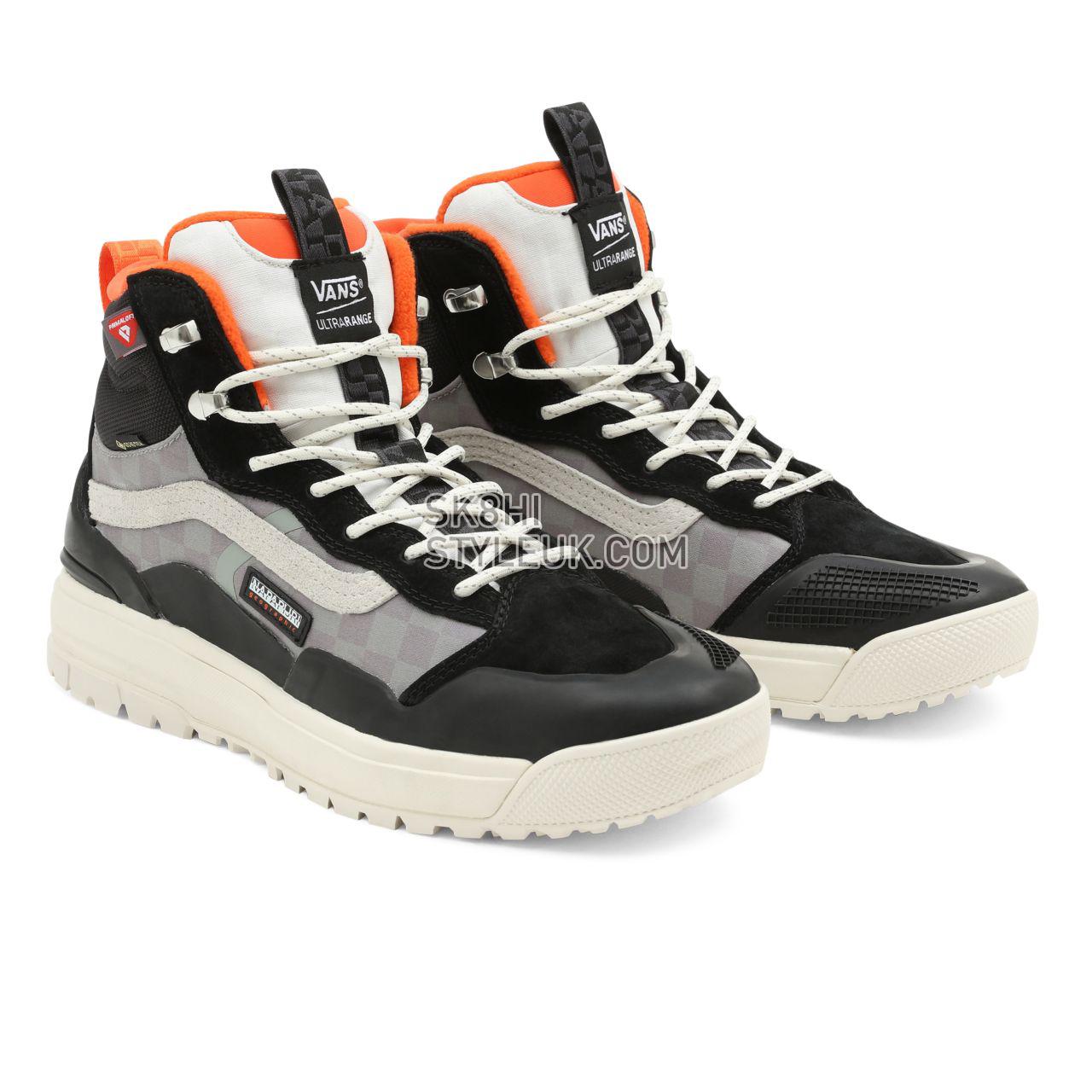 Vans X Napapijri UltraRange EXO Hi Gore-Tex MTE-2 Black Classic Mens Womens - (Mte) Napapijri/Multi VN0A5KXWA6Y Shoes