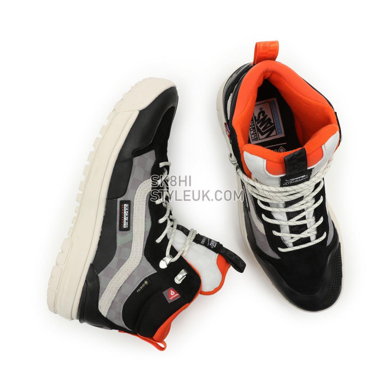 Vans X Napapijri UltraRange EXO Hi Gore-Tex MTE-2 Black Classic Mens Womens - (Mte) Napapijri/Multi VN0A5KXWA6Y Shoes