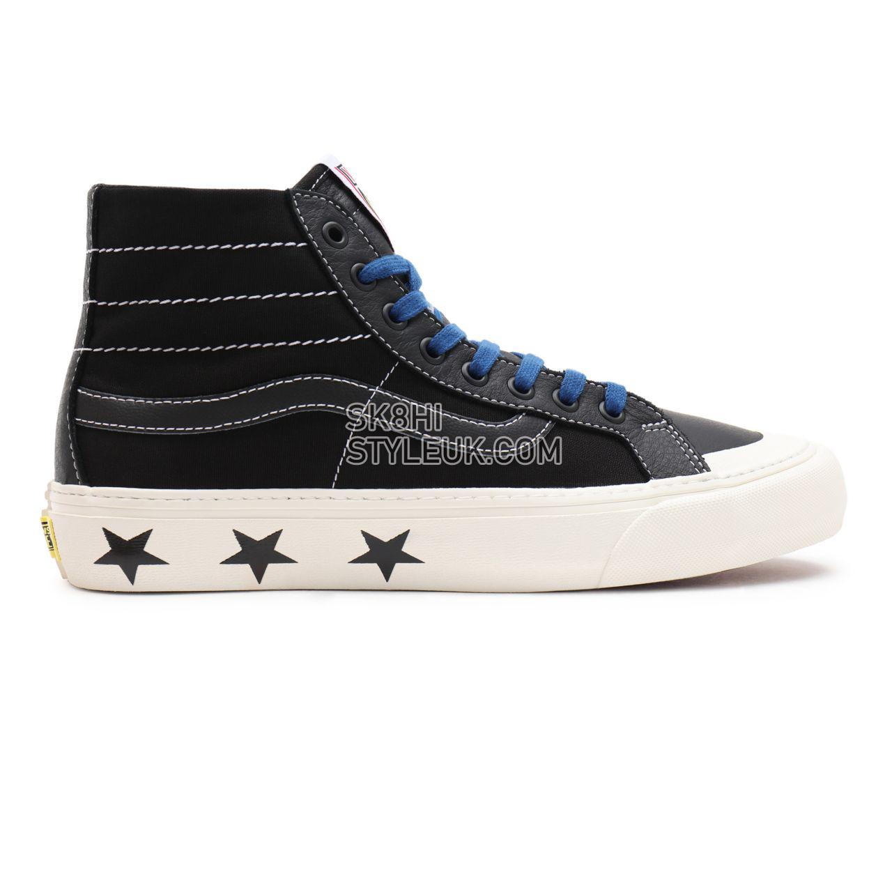 Vans X Wade Goodall Sk8-Hi 138 Decon Sf Black Classic Mens Womens - (Wade Goodall) black/black VN0A3MV16BD Shoes