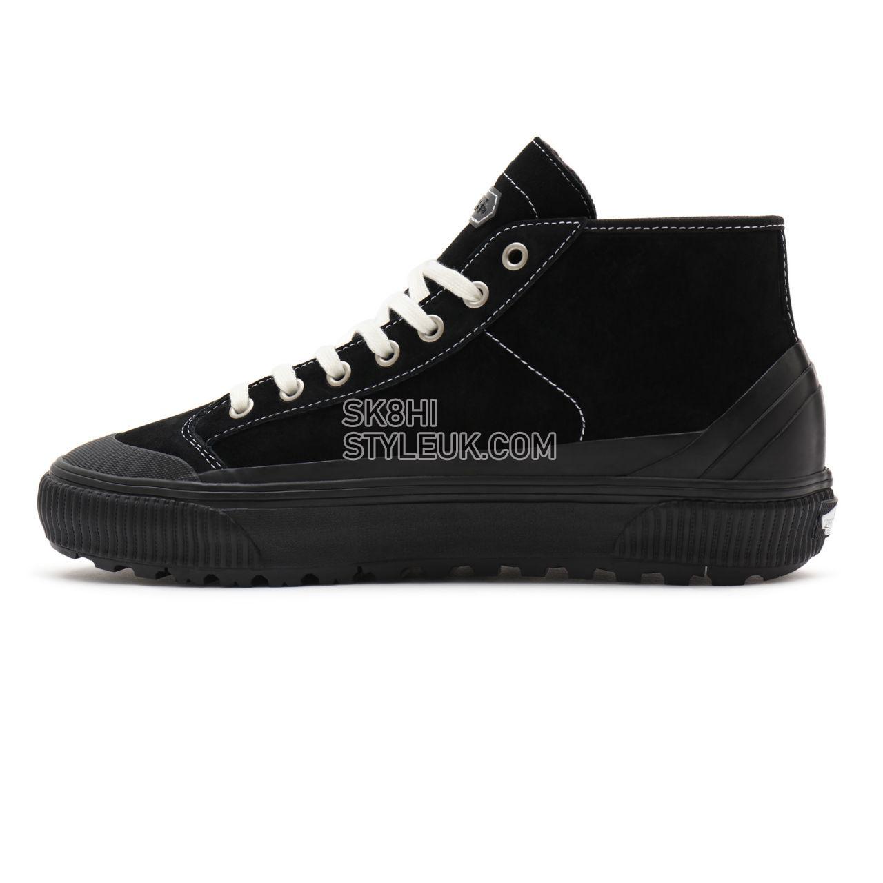 Vans Destruct Mid MTE-1 Black Classic Mens Womens - Black/Black VN0A5KQUBKA Shoes