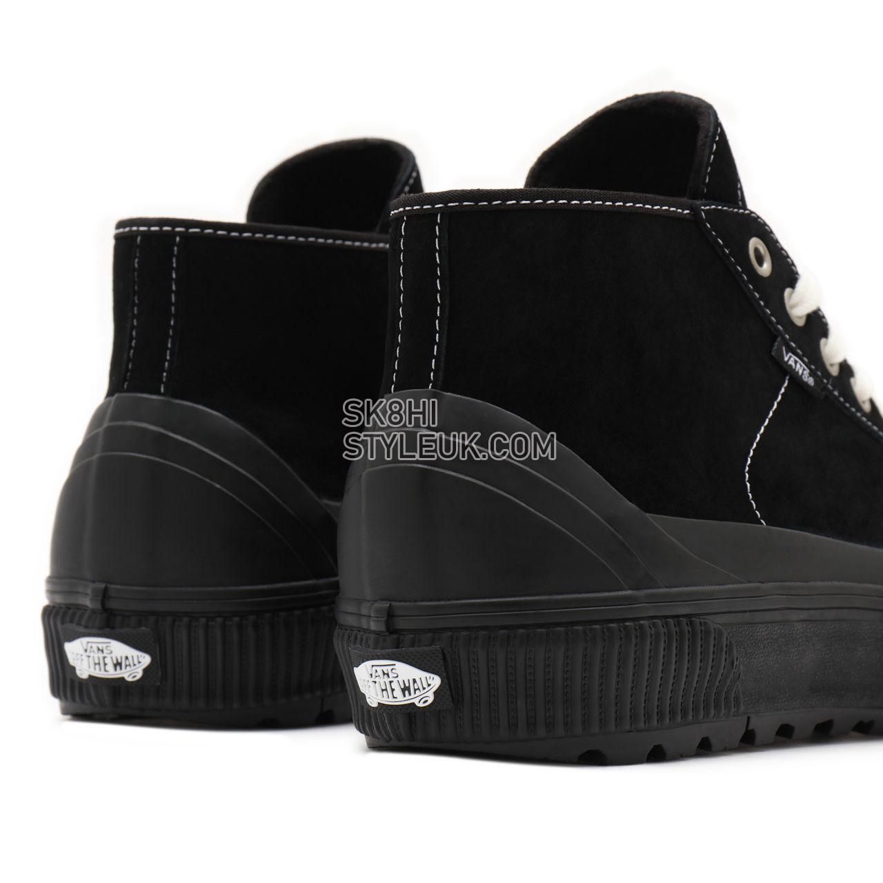 Vans Destruct Mid MTE-1 Black Classic Mens Womens - Black/Black VN0A5KQUBKA Shoes