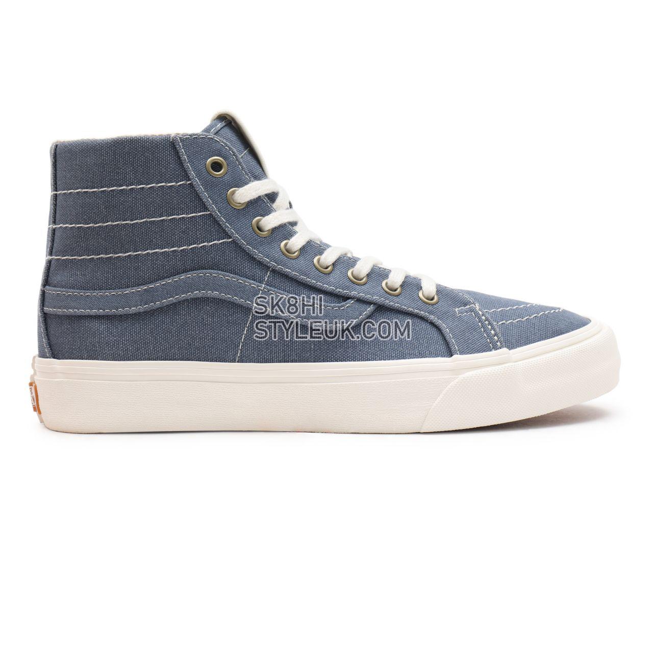 Vans Eco Theory Sk8-Hi 38 Decon Sf Blue Classic Mens Womens - (Eco Theory) cement blue/marshmallow VN0A4UWNA01 Shoes