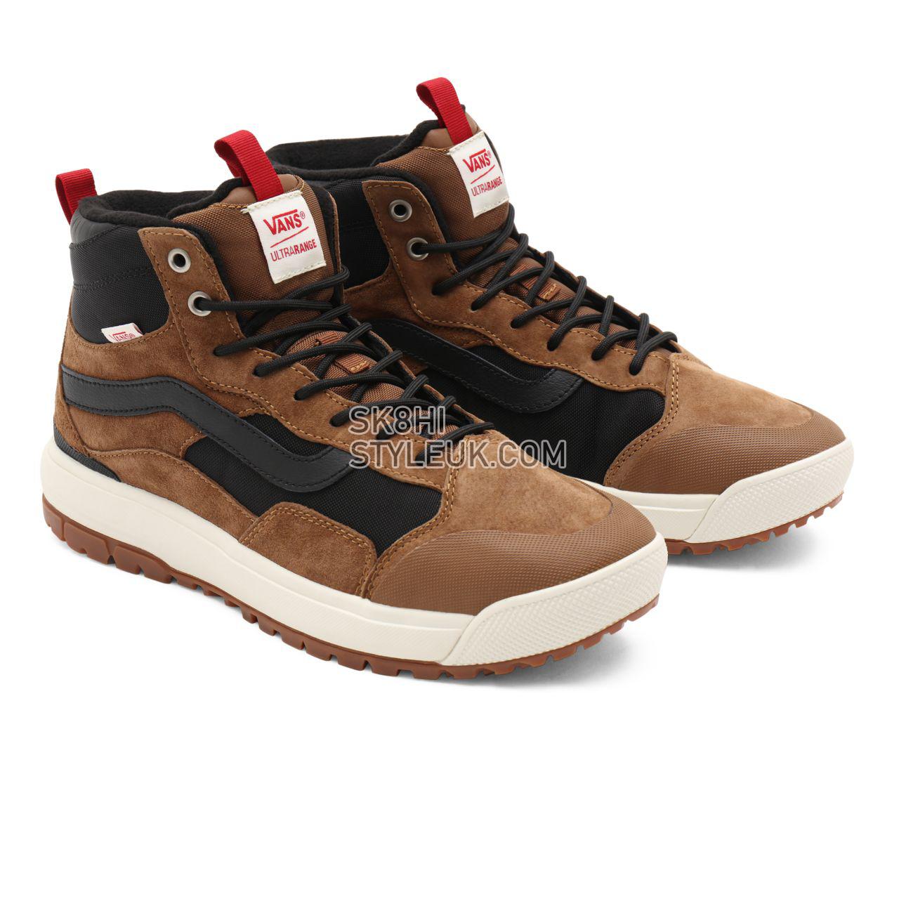 Vans Ultrarange Exo Hi MTE-1 Brown Classic Mens Womens - dachshund/black VN0A5KS5FW6 Shoes