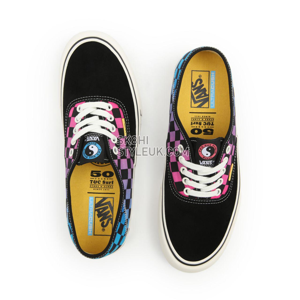 Vans T&C Authentic Sf Multicolour Classic Mens Womens - (T&C) Multi/Marshmallow VN0A4BWT8FZ Shoes