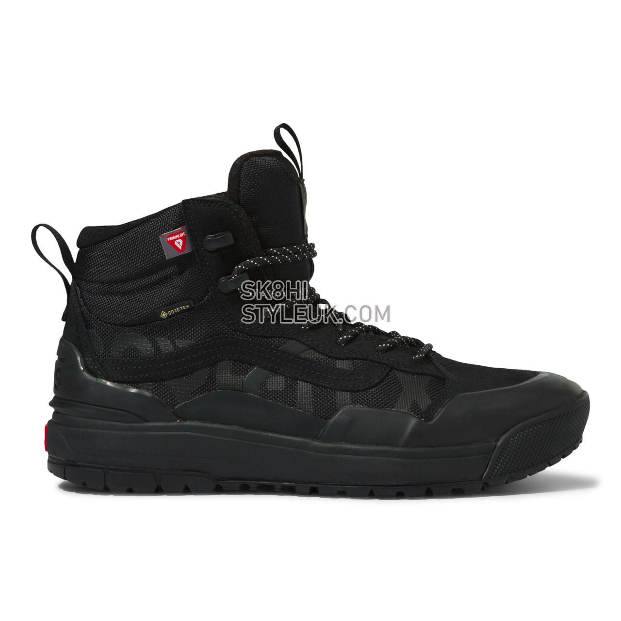 Vans UltraRange Exo Hi Gore-Tex MTE-2 Black Classic Mens Womens - Black/Black VN0A5KS6BKA Shoes