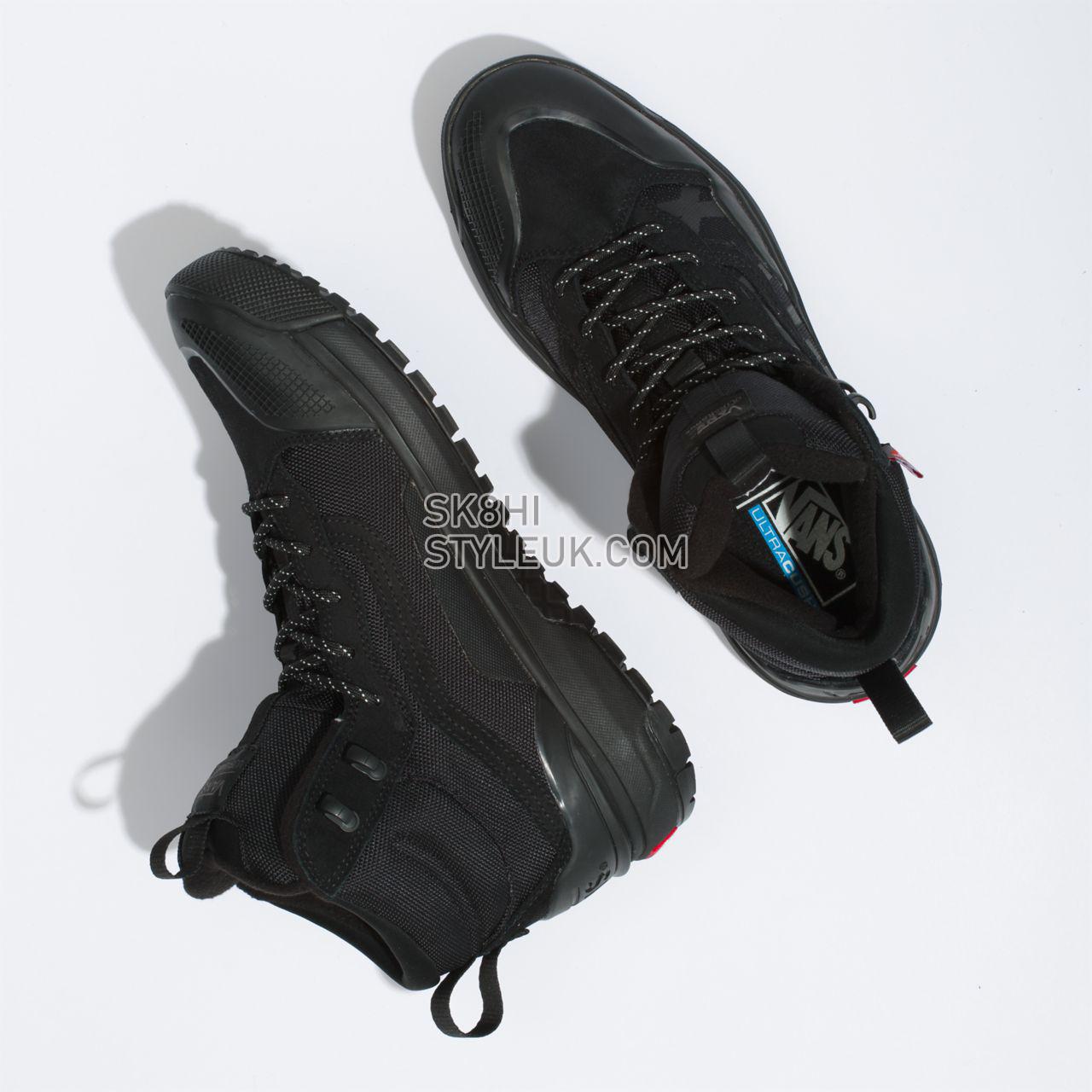 Vans UltraRange Exo Hi Gore-Tex MTE-2 Black Classic Mens Womens - Black/Black VN0A5KS6BKA Shoes