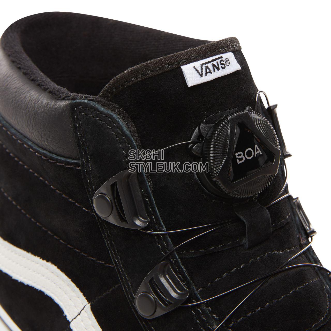 Vans Sk8-Hi MTE Boa Classic Mens Womens - (Mte) Black/True White VN0A3ZCGDX6 Shoes