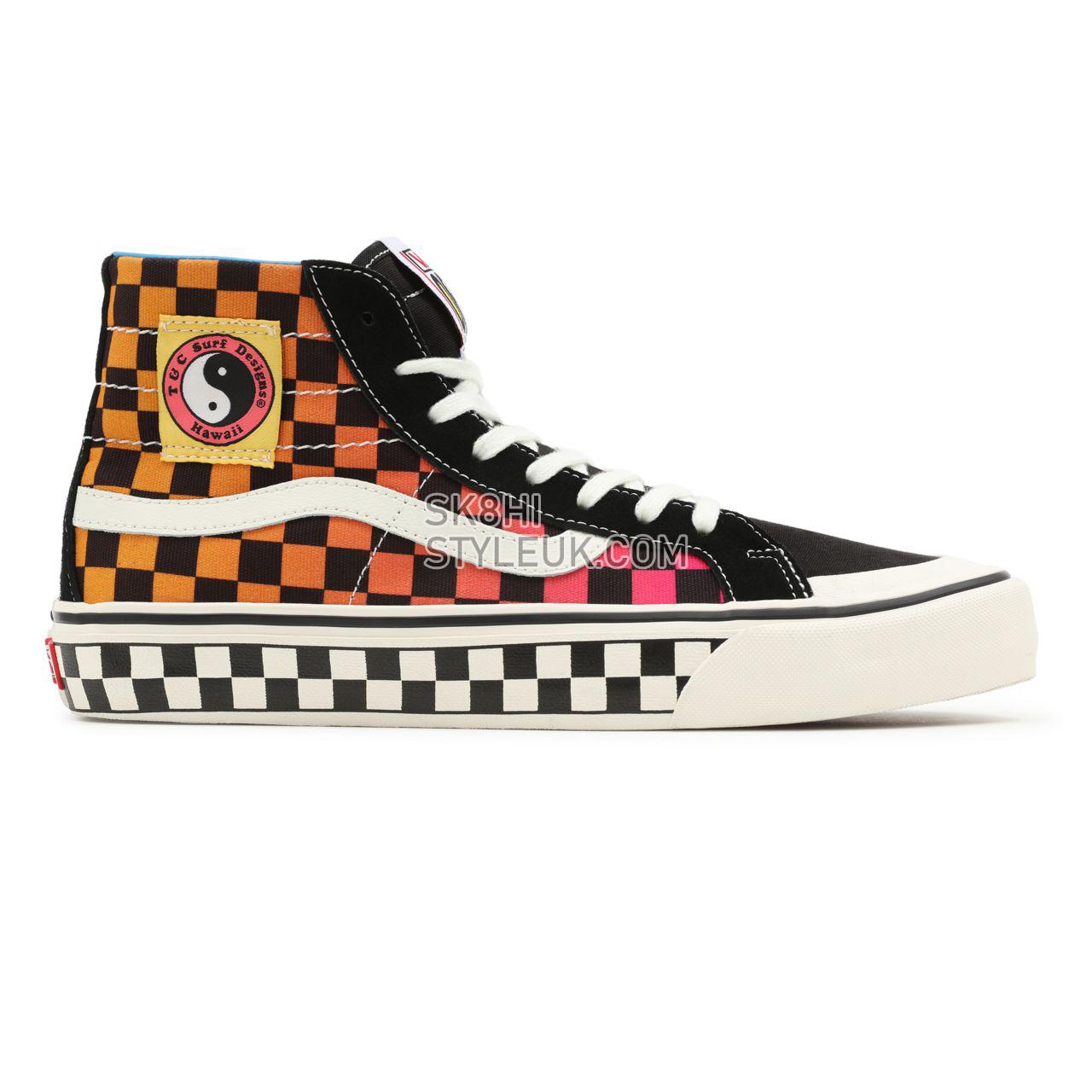 Vans T&C Sk8-Hi 138 Decon Sf Multicolour Classic Mens Womens - (T&C) Checkerboard/Marshmallow VN0A3MV1A5G Shoes