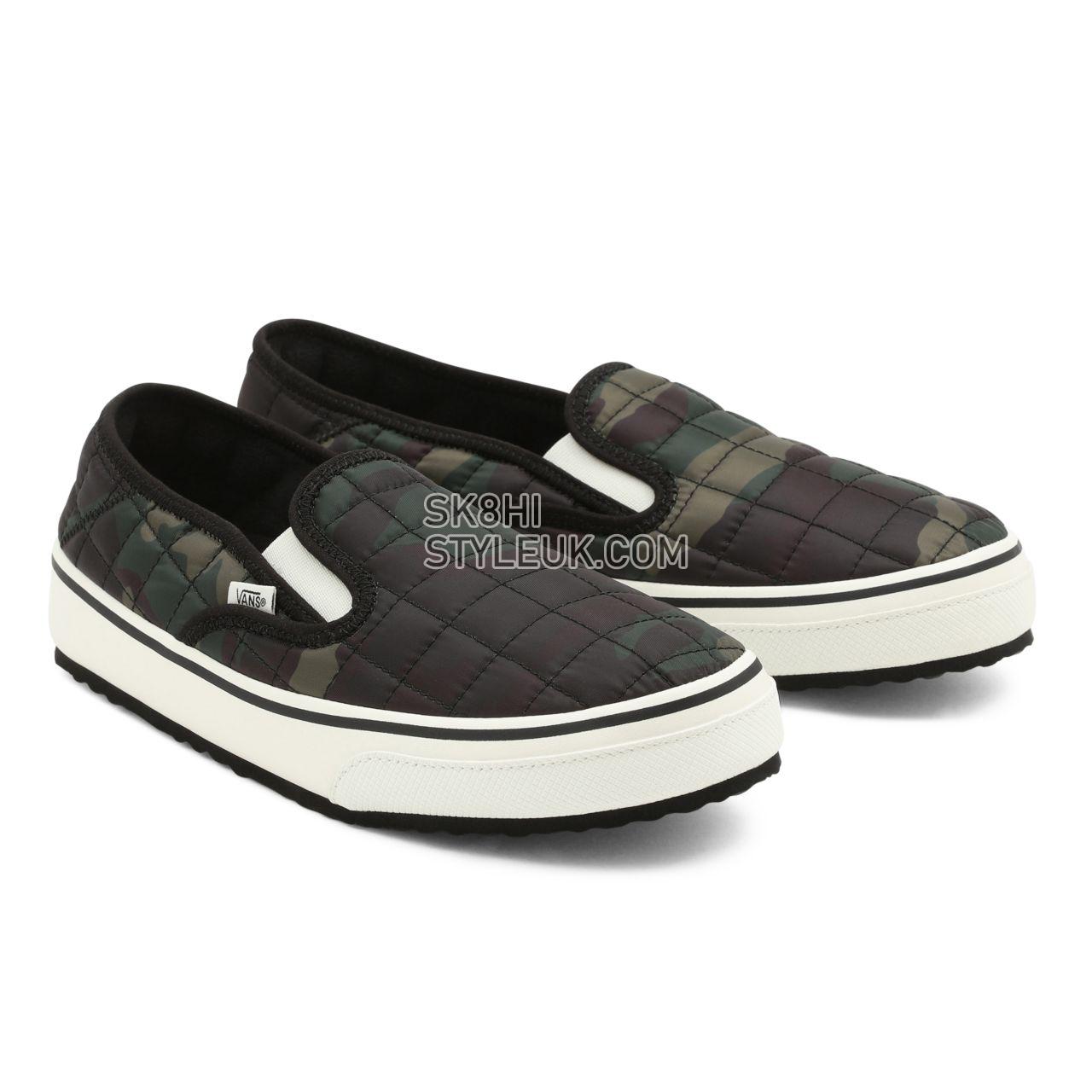 Vans Nylon Slip-Er 2 Black Classic Mens Womens - (Nylon) Woodland Camo VN0A4UWO8KC Shoes