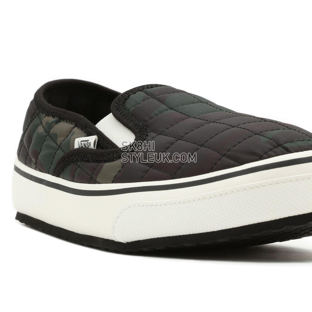 Vans Nylon Slip-Er 2 Black Classic Mens Womens - (Nylon) Woodland Camo VN0A4UWO8KC Shoes