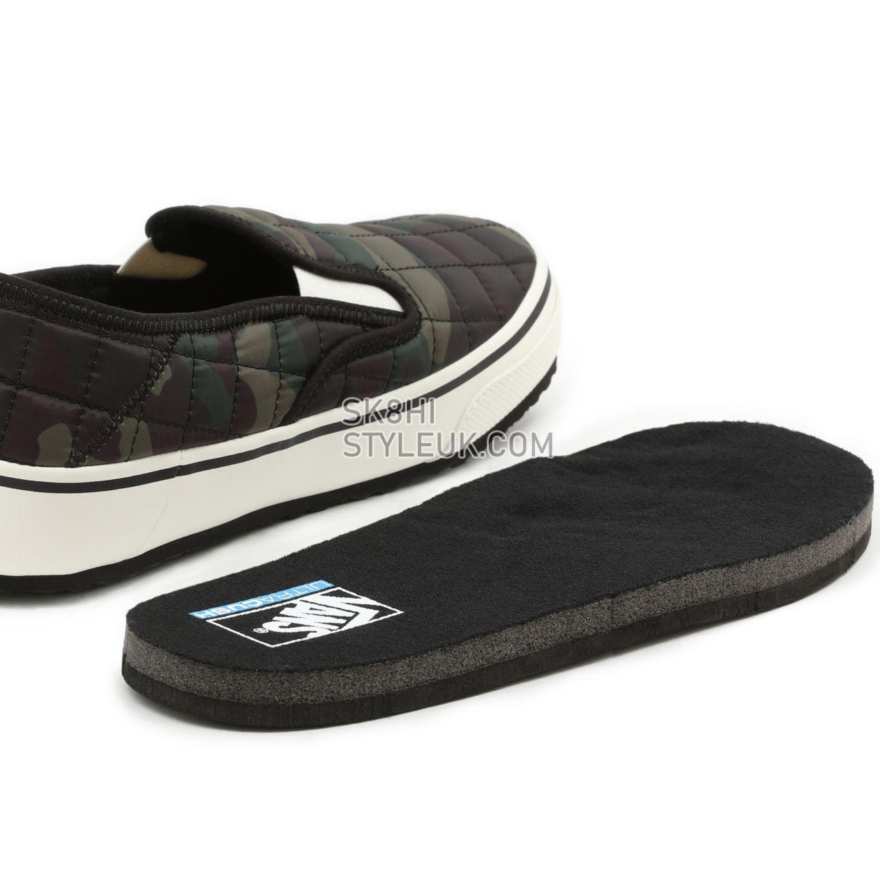 Vans Nylon Slip-Er 2 Black Classic Mens Womens - (Nylon) Woodland Camo VN0A4UWO8KC Shoes