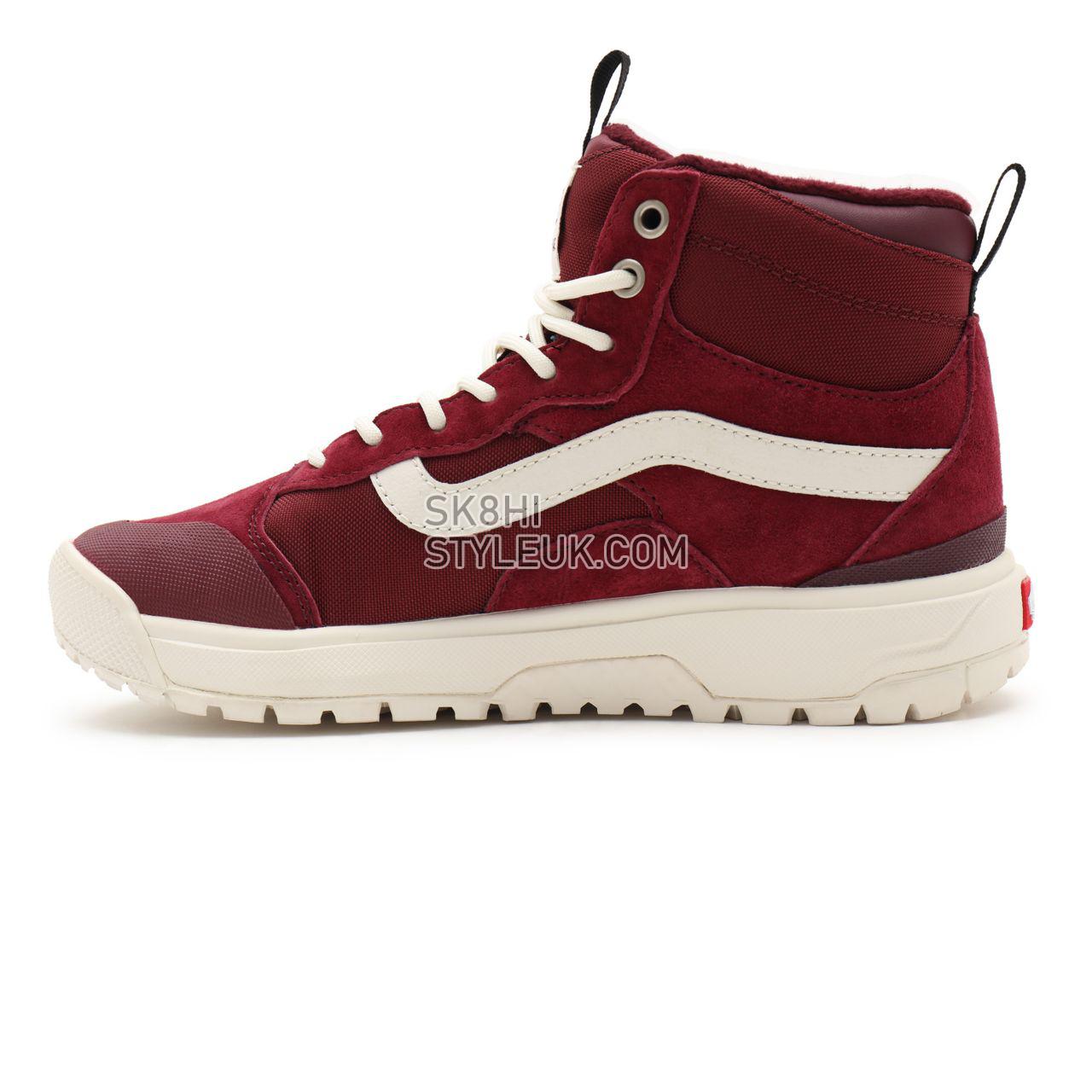 Vans UltraRange Exo Hi MTE-1 Red Classic Mens Womens - pomegranate/port VN0A5KS5A2D Shoes